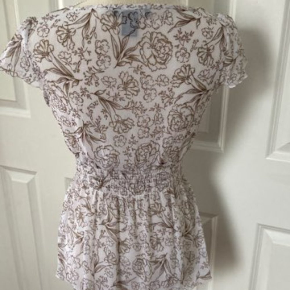 Sydney Tyler Floral Print Blouse - Picture 5 of 11